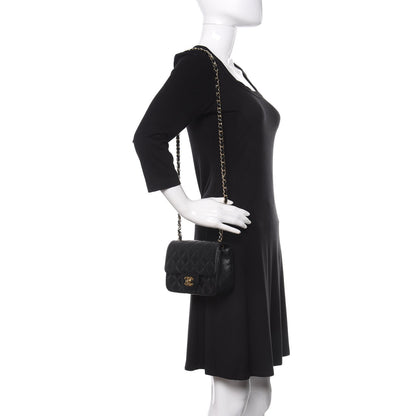Chanel Caviar Quilted Mini Square Flap Black 2 of 11