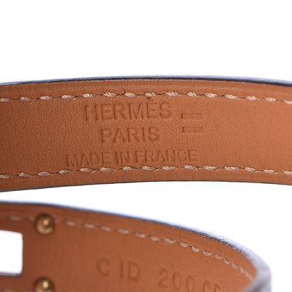 Hermes Lizard Kelly Double Tour Bracelet T1 Ombre 6 of 7
