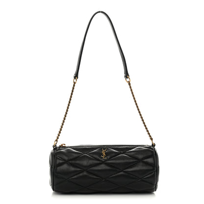 Saint Laurent Lambskin Monogram Mini Sade Tube Bag Black 1 of 10