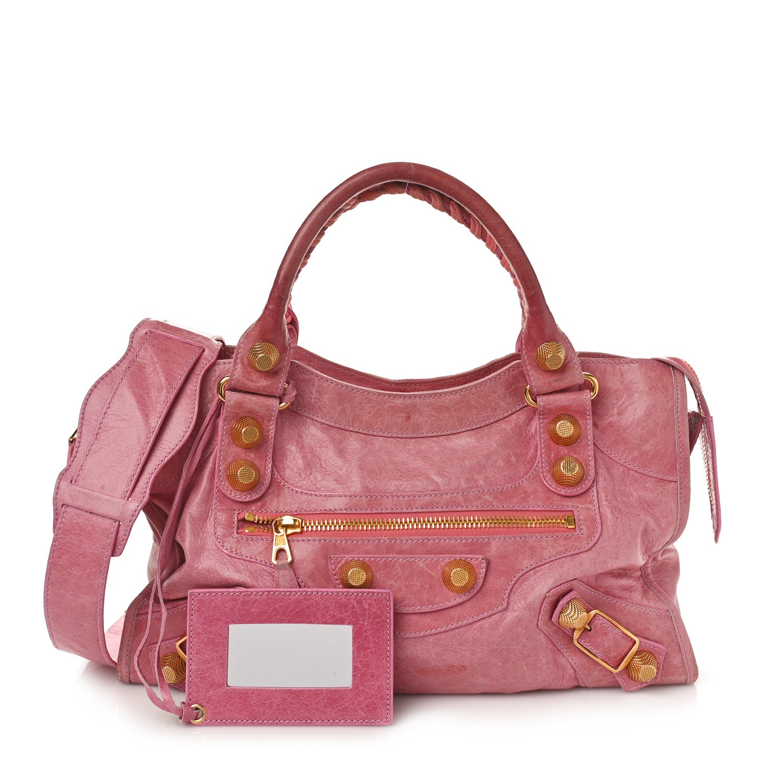 Balenciaga Agneau Giant 21 Gold Hardware City Framboise 1 of 18