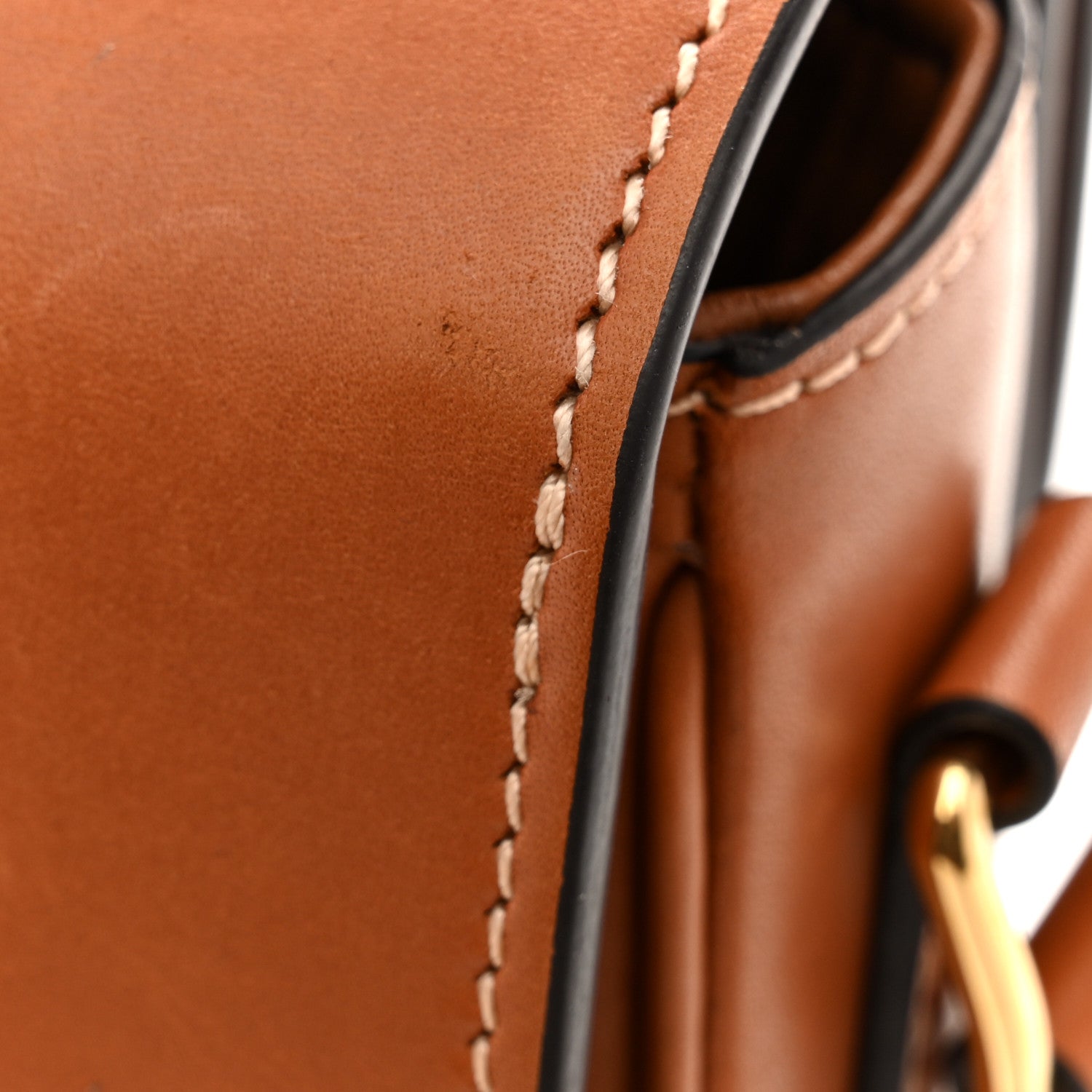Celine Natural Calfskin Medium Triomphe Tan 15 of 15