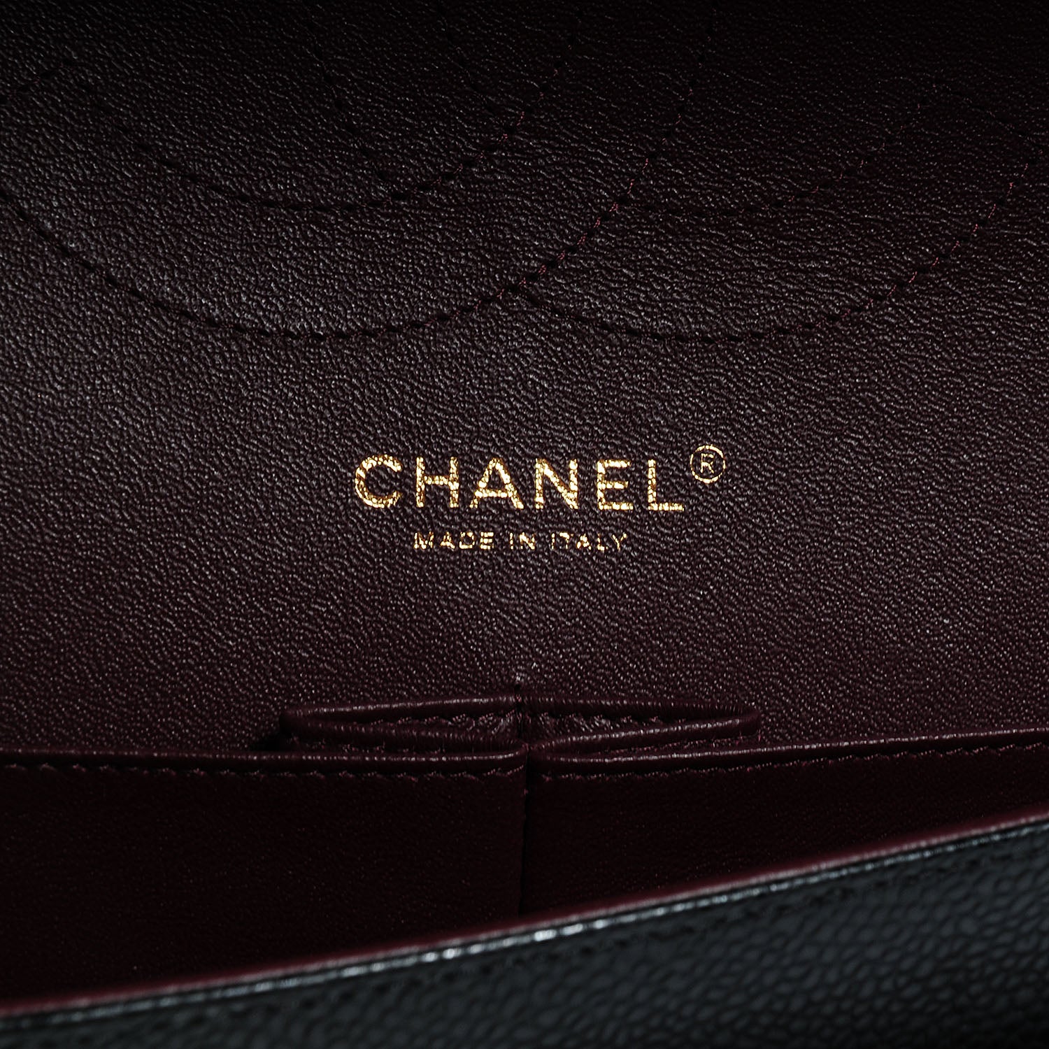 Chanel Caviar Quilted Jumbo Double Flap Black 7 of 9