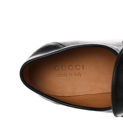 Gucci X DISNEY Goatskin Donald Duck Embroidered Mens Horsebit Loafers 10 Black 8 of 11