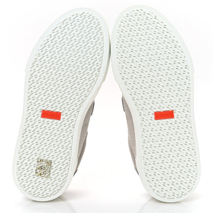 Hermes Calfskin Canvas Day Sneakers 36 Prunoir White 6 of 9