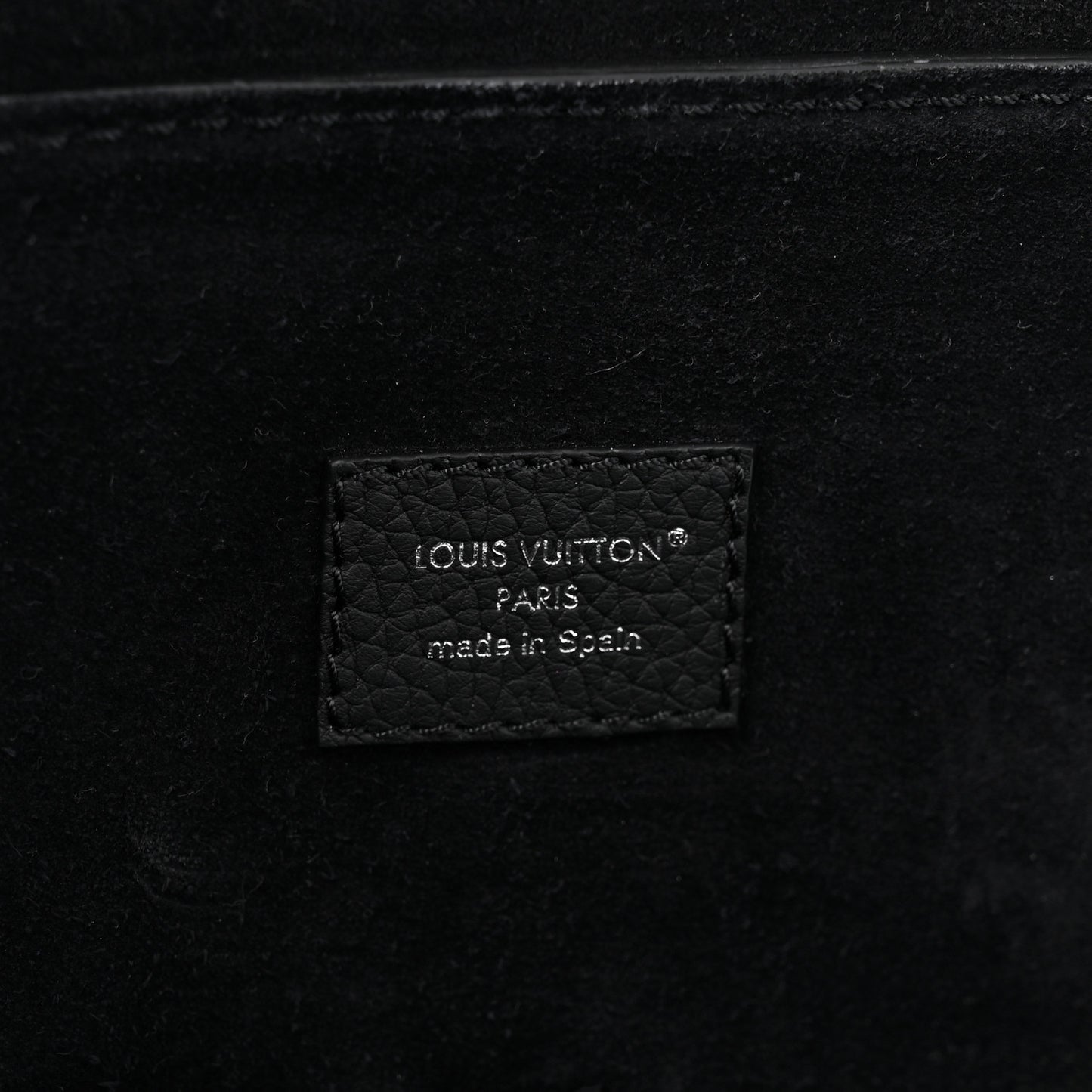 LV Touch Calfskin Steamer 30 H38 Black
