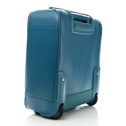 Louis Vuitton Epi Pegase 45 Cyan 2 of 29