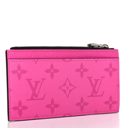 Louis Vuitton Taigarama Coin Card Holder Fuchsia 3 of 6