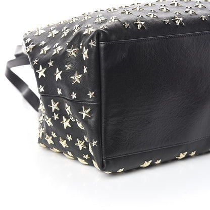 Jimmy Choo Calfskin Sofia Star Studded Tote Black 8 of 9