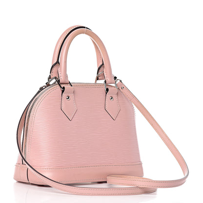 Louis Vuitton Epi Alma BB Rose Ballerine 3 of 12