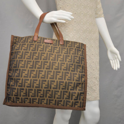 Fendi Zucca Tote Tobacco 2 of 12