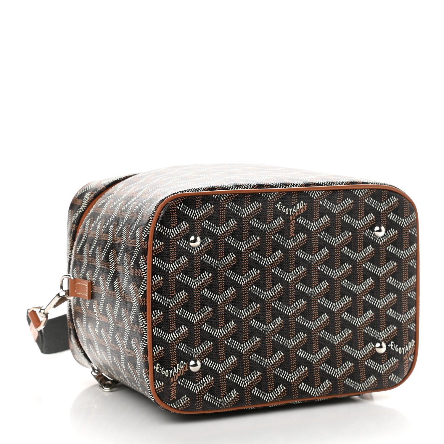Goyard Goyardine Muse Vanity Case Black Gold 4 of 9