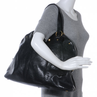 Saint Laurent Leather Oversized Muse Black 2 of 7