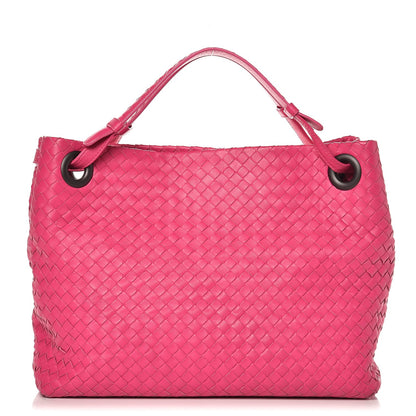Bottega Veneta Nappa Intrecciato Medium Garda Bag Rosa Shock 1 of 12