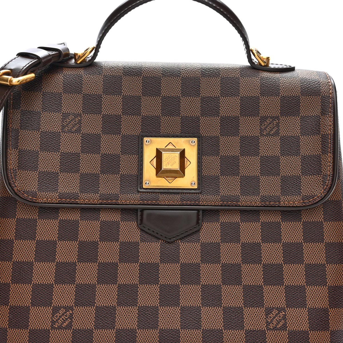 Louis Vuitton Damier Ebene Bergamo MM 6 of 8