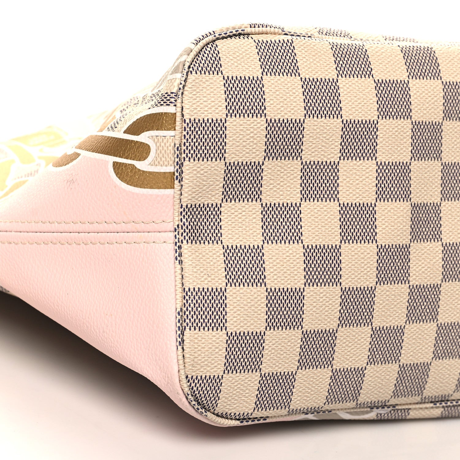 Louis Vuitton Damier Azur Nautical Neverfull MM 8 of 9
