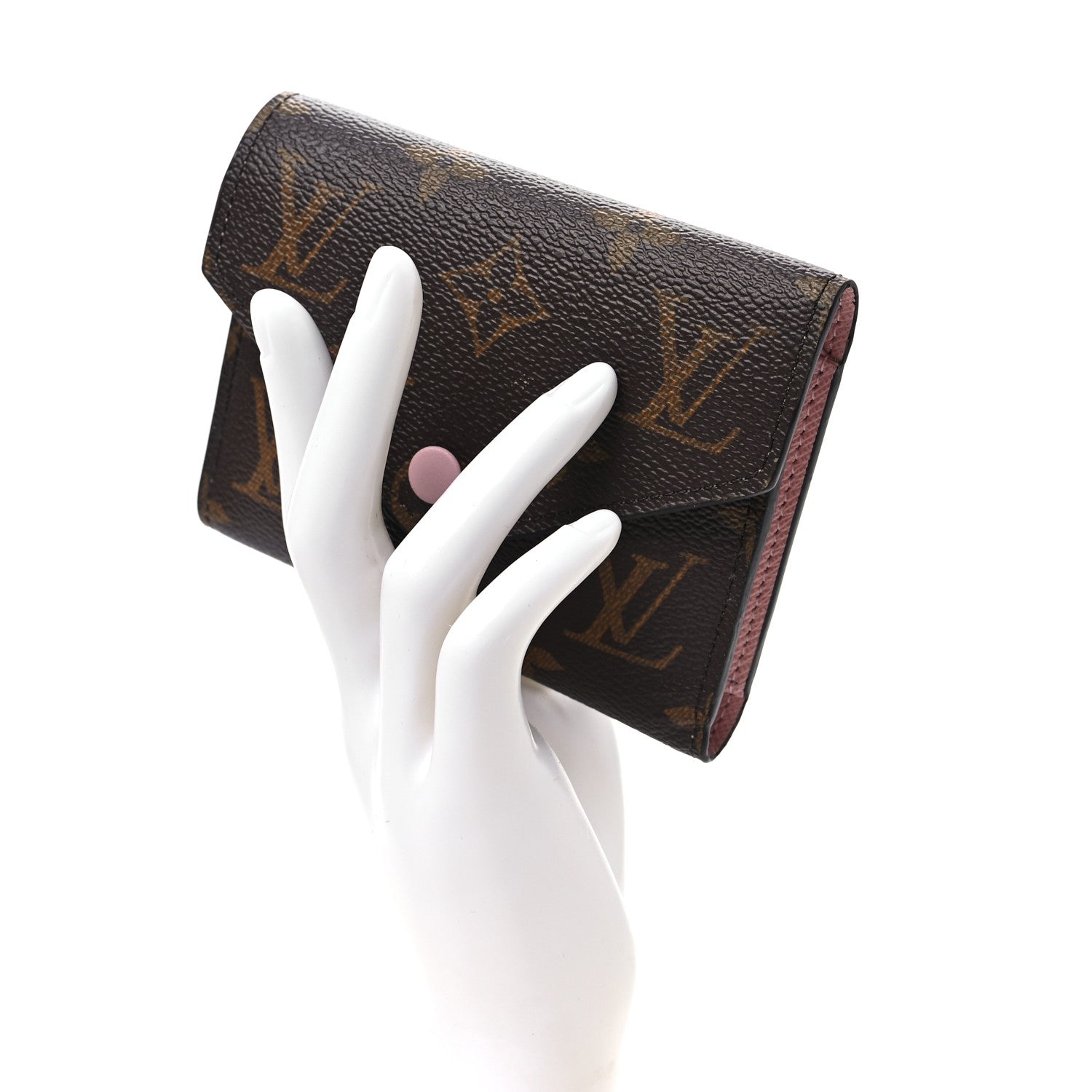 Louis Vuitton Monogram Victorine Wallet Rose Ballerine 2 of 7