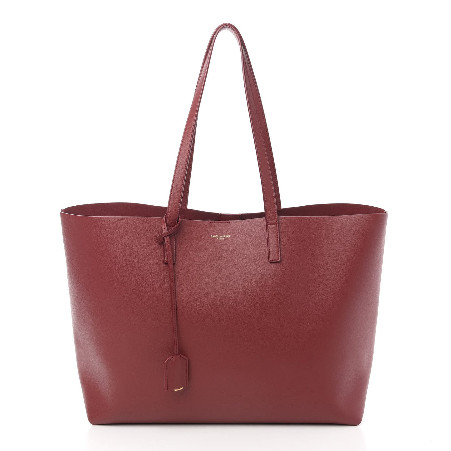 Calfskin Large Shopping Tote Palissandre