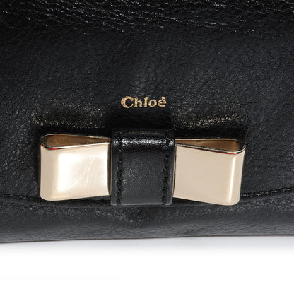 Chloe Leather Lily Continental Wallet Black 7 of 10