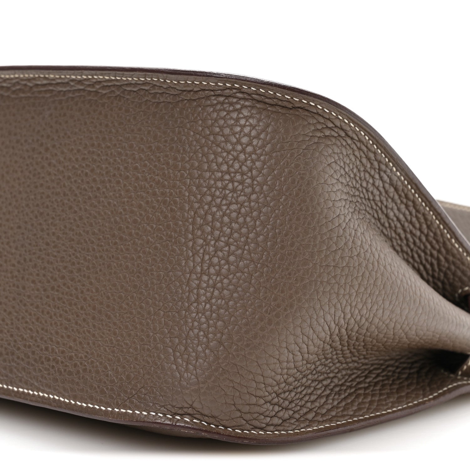 Hermes Taurillon Clemence Jypsiere 28 Etoupe 10 of 10