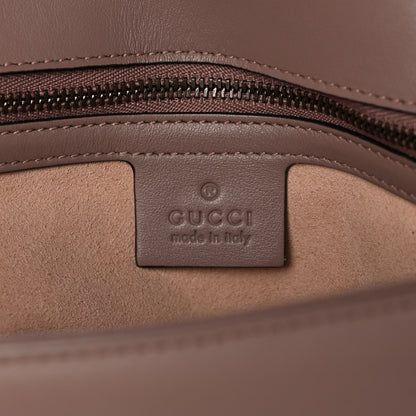 Gucci Calfskin Matelasse Small GG Marmont Shoulder Bag Porcelain Rose 6 of 15