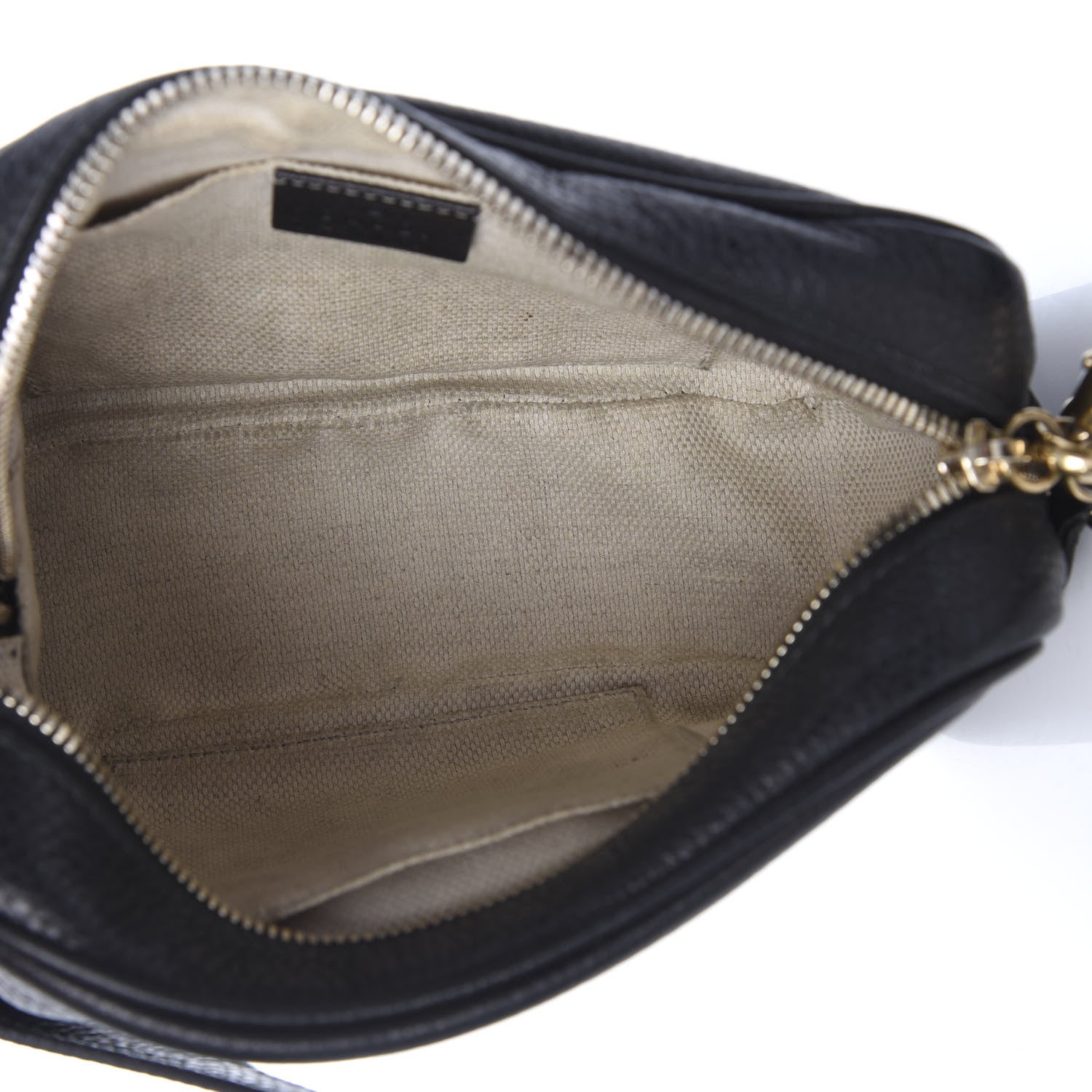 Gucci Pebbled Calfskin Small Soho Disco Bag Black 5 of 10