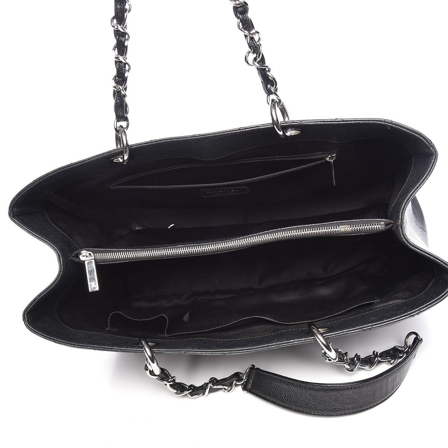 Caviar Quilted XL Grand Shopping Tote GST Black