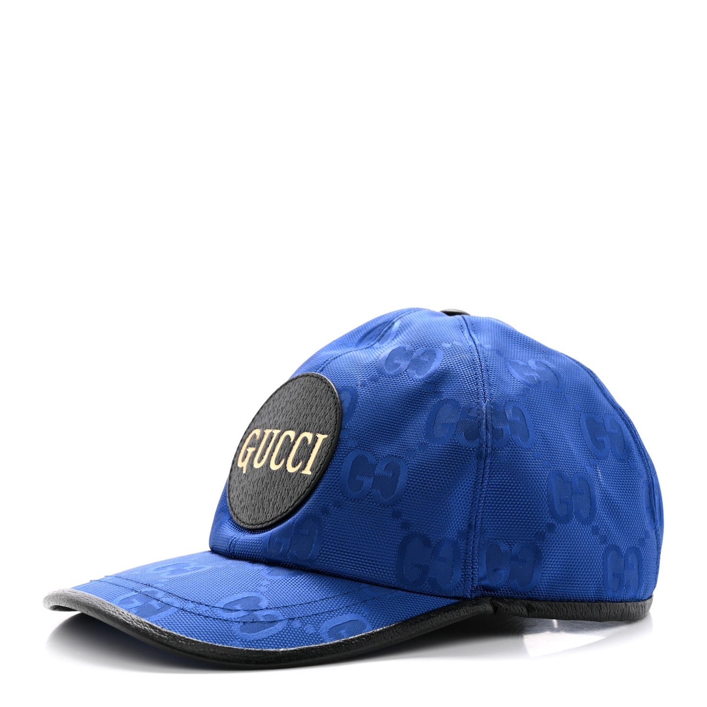 Econyl Nylon Monogram Off The Grid Baseball Hat L Orient Blue Black