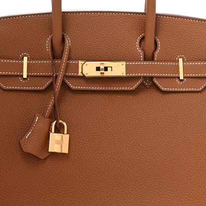 Hermes Togo Birkin 30 Gold 8 of 11