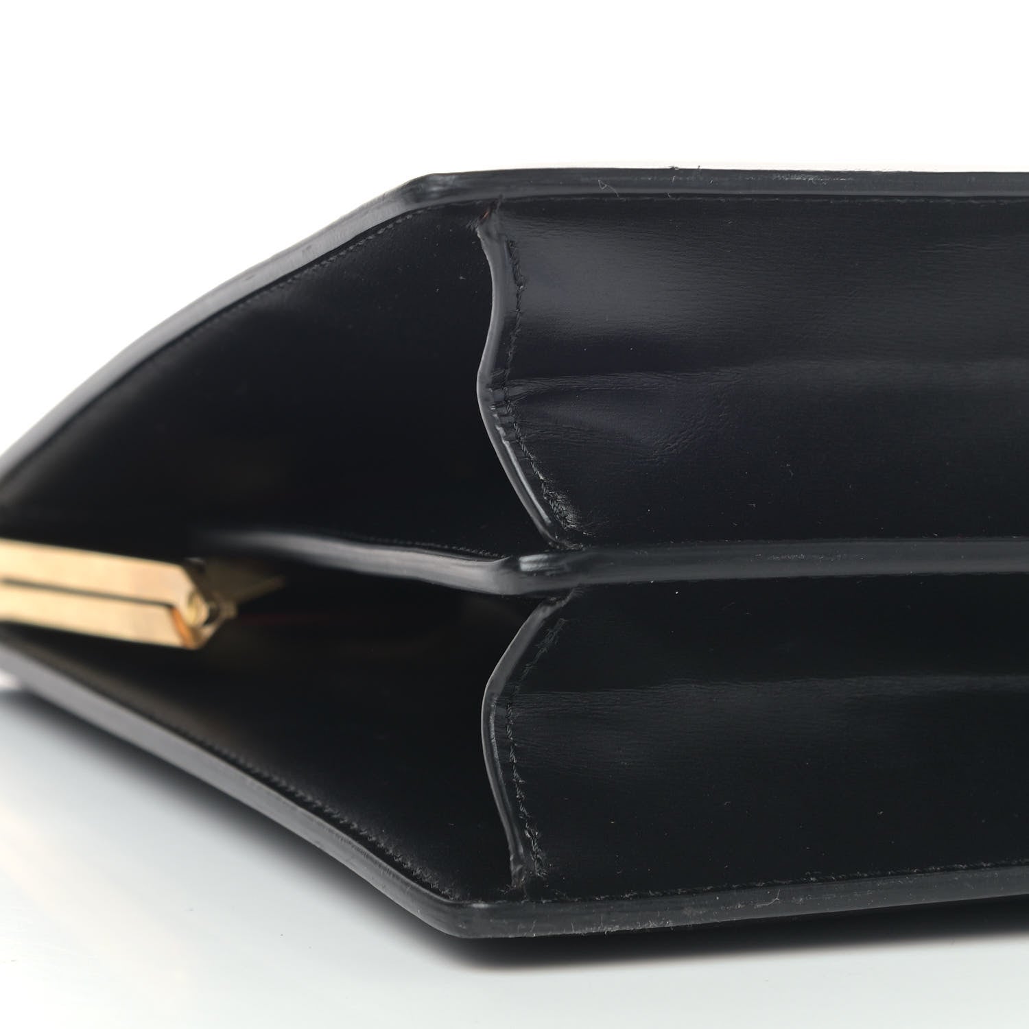Celine Box Calfskin Medium Clasp Bag Black 8 of 10