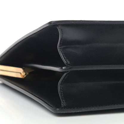 Celine Box Calfskin Medium Clasp Bag Black 8 of 10