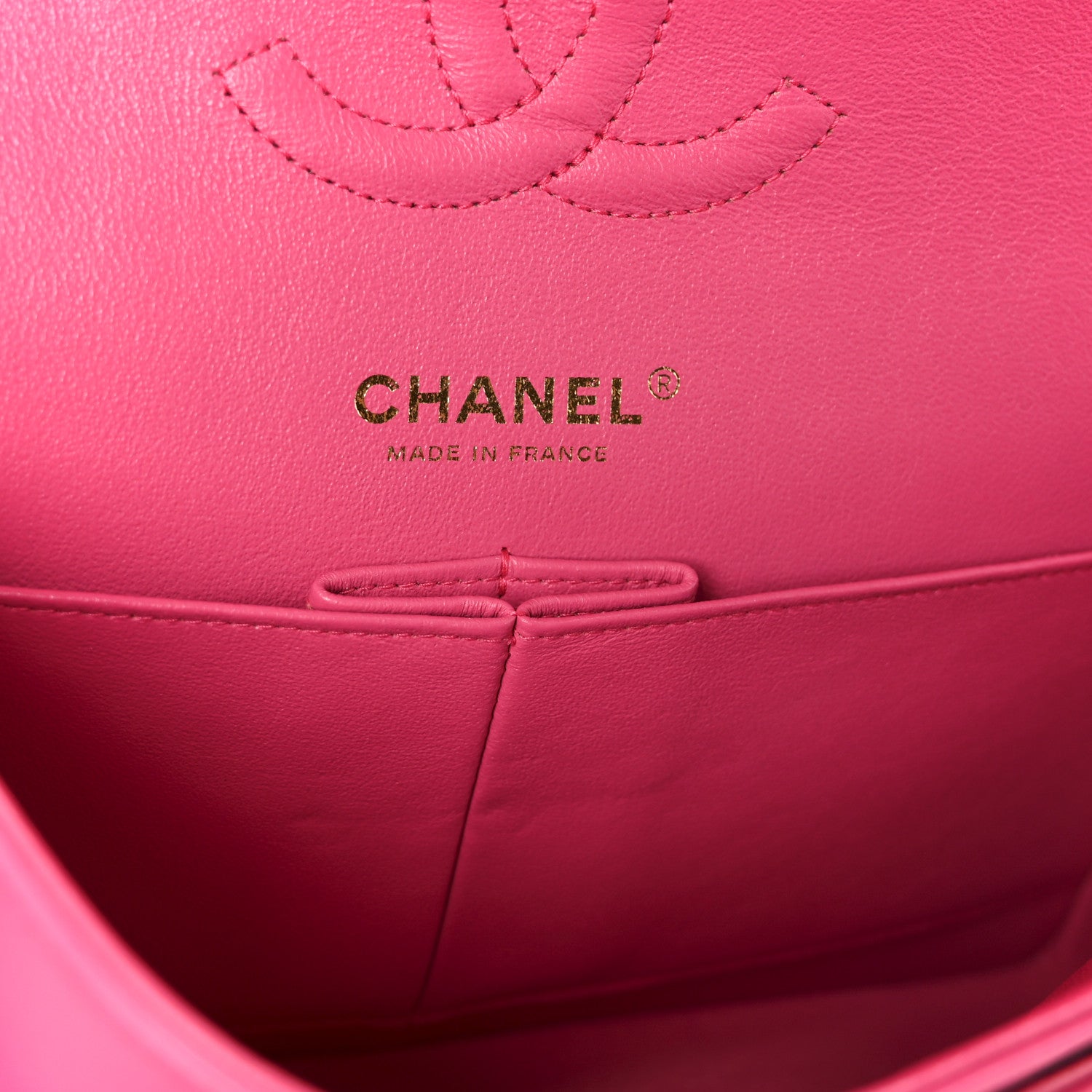 Chanel Lambskin Quilted Medium Double Flap Pink 6 of 11