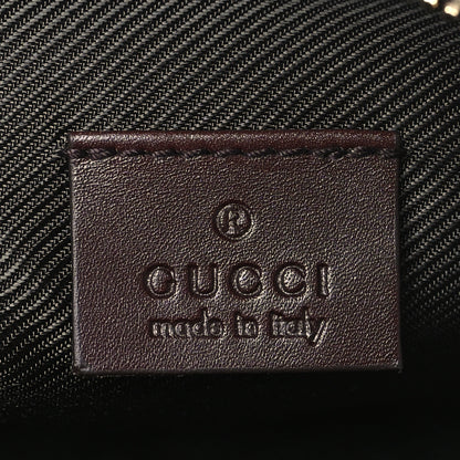 Gucci Guccissima Cosmetic Case Dark Brown 6 of 9