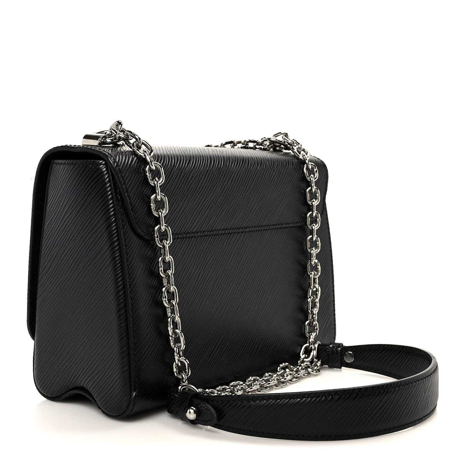 Louis Vuitton Epi Twist Shoulder Bag MM Black 3 of 10
