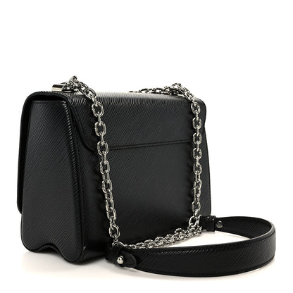 Louis Vuitton Epi Twist Shoulder Bag MM Black 3 of 10