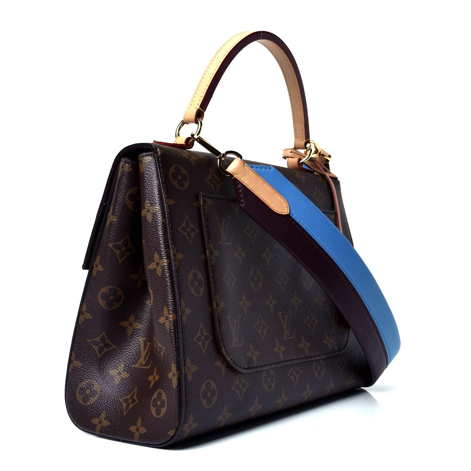 Louis Vuitton Monogram Cluny MM Blue Glacial 4 of 9