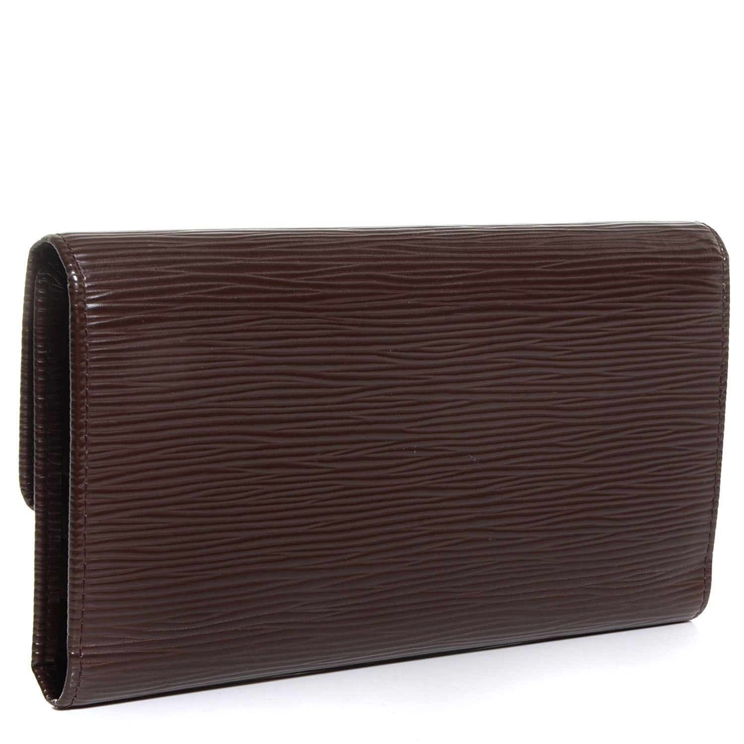 Louis Vuitton Epi Porte Tresor International Wallet Moka 3 of 8