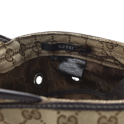 Gucci Monogram Military Hat XL Brown 7 of 7
