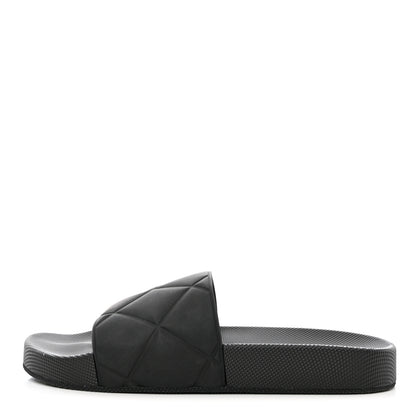 Bottega Veneta Rubber The Slider Sandals 36 Black 1 of 9