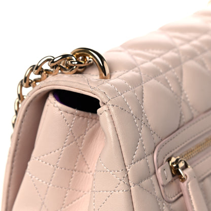 Christian Dior Lambskin Cannage Large Miss Dior Flap Rose Poudre 15 of 15