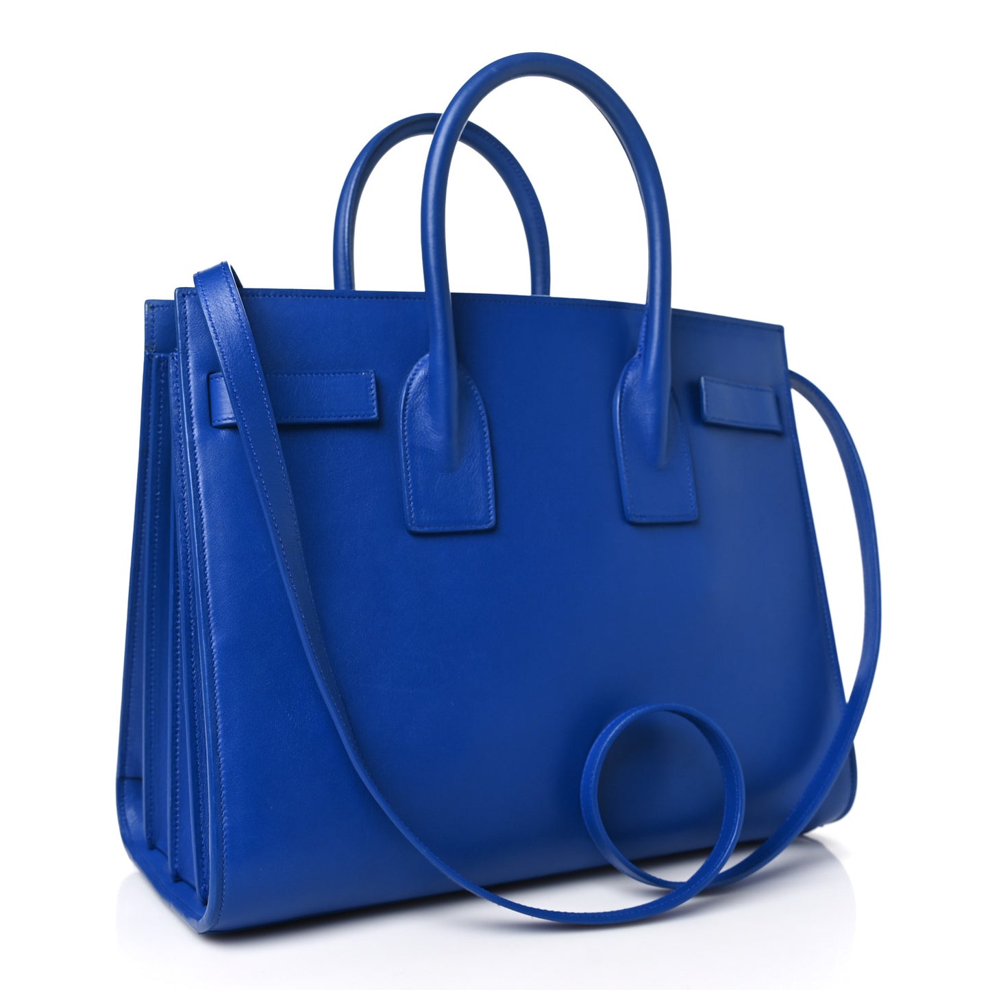 Calfskin Small Sac De Jour Royal Blue