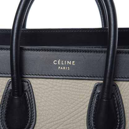 Celine Elephant Calfskin Nano Tri-Color Luggage Beige 9 of 15