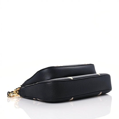 Louis Vuitton Empreinte Monogram Giant Multi Pochette Accessories Black Beige 4 of 9