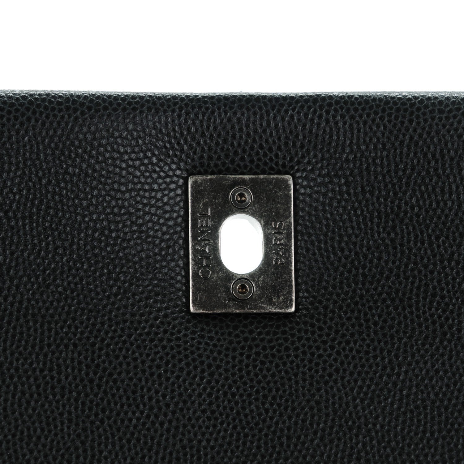Chanel Caviar Quilted Medium Coco Handle Flap Black 6 of 8