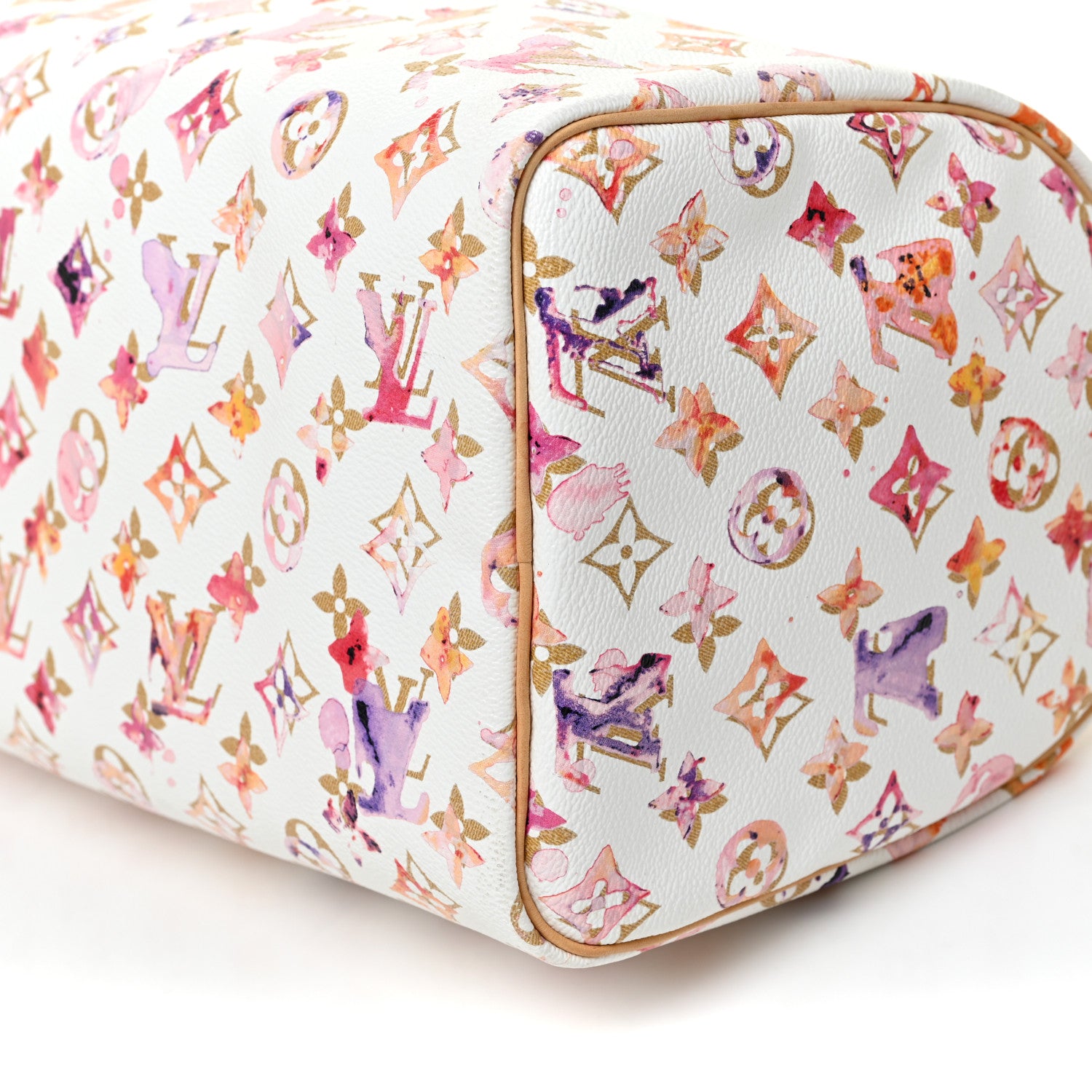 Louis Vuitton Watercolor Aquarelle Speedy 35 White 9 of 9