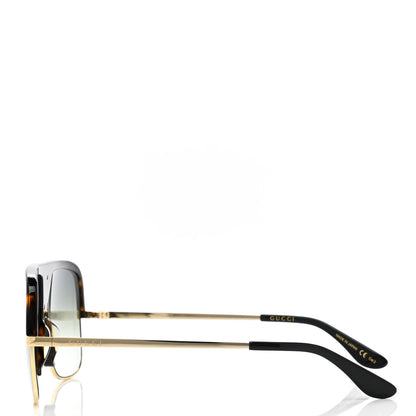 Gucci Aviator Sunglasses GG0478S Havana Black 3 of 7