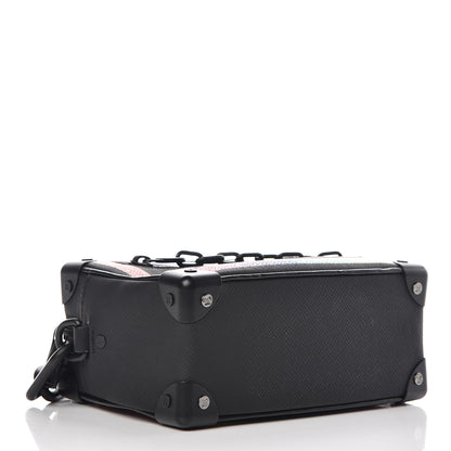 Louis Vuitton Taiga Rainbow Mini Soft Trunk Black 4 of 9