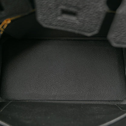 Hermes Togo Birkin 25 Black 4 of 10