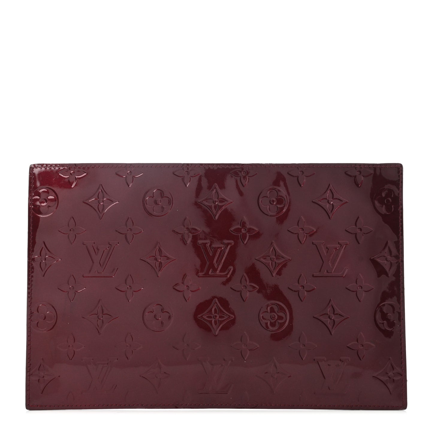 Vernis Pershing Square Clutch GM Rouge Fauviste