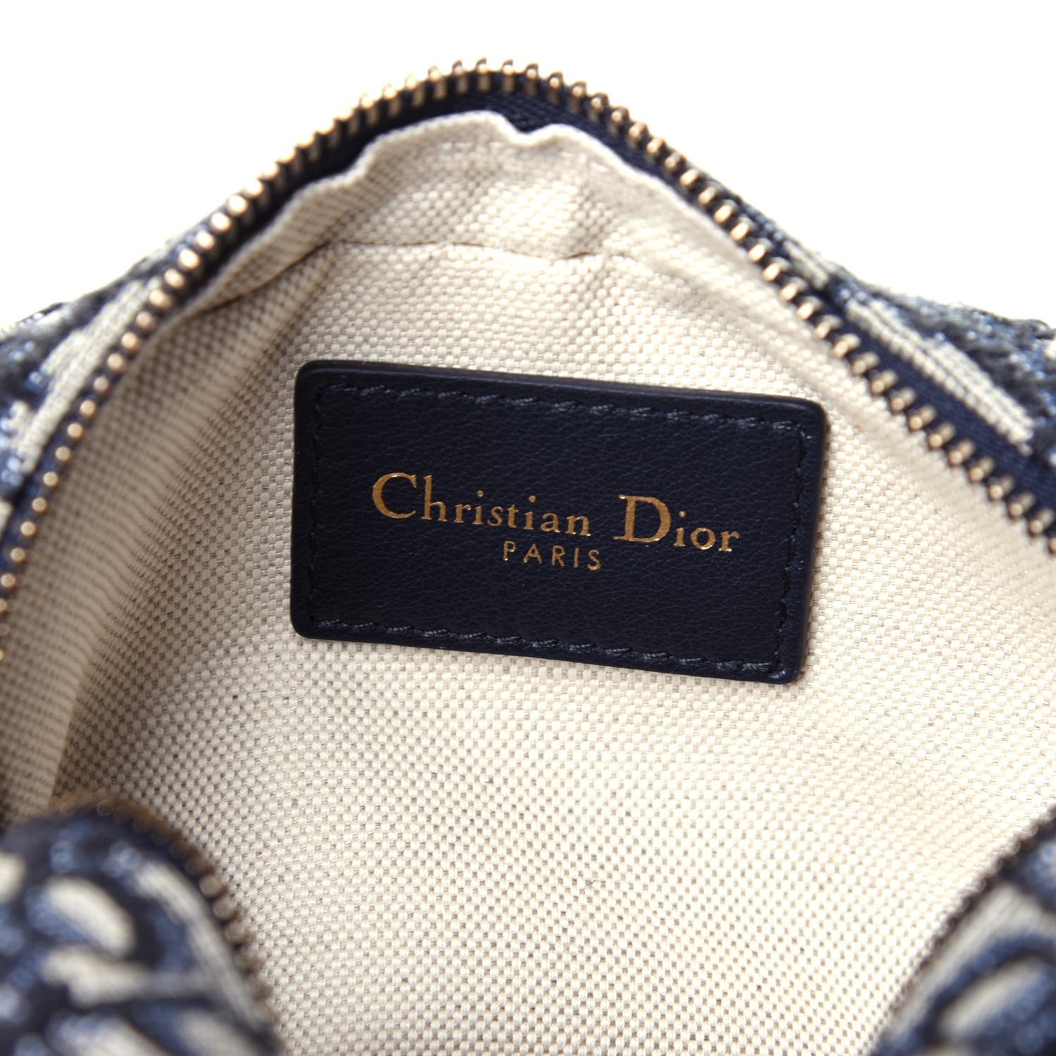 Christian Dior Oblique Belt Pouch Blue 6 of 13