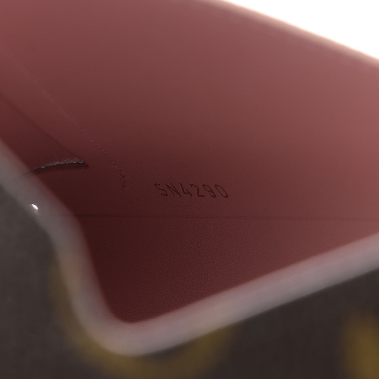 Monogram Large Kirigami Pochette Insert Rose Ballerine